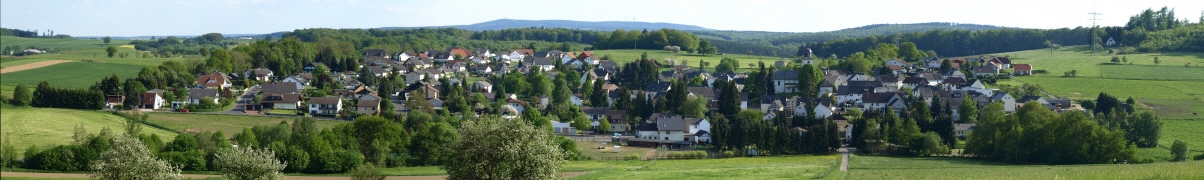 Panorama von Nordhofen